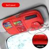 Car Sun Visor Storage Bag: Document & Card Holder, Multi-functional Interior Organizer