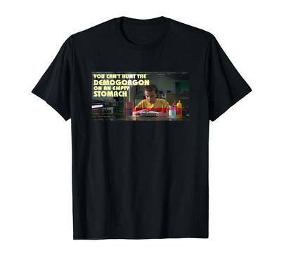 Stranger Things Can't Hunt The Demogorgon Vintage Panel T-Shirt