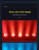 54 LED Full-Color PAR Stage Lights for Dance Studios & Atmosphere Spotlights