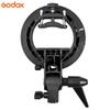 Godox S2 S Bowens Mount Flash S-type Holder Bracket for Godox V1 V860II AD200 AD400PRO TT685 Speedlite Flash Snoot Softbox
