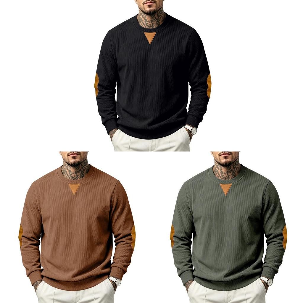 Embroidered Casual Hooded Sweater For Men Outdoor Autumn Wear