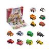 Weihnachts-Adventskalender Boxen 24 Tage Auto-Set Kinderspielzeug Früherziehung Geschenk