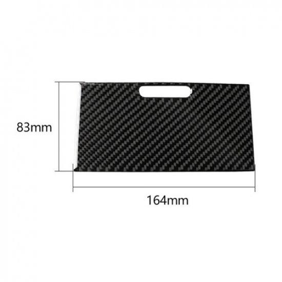 3Pcs Carbon Fiber Interior Gear Shift Cover Trim For Lexus IS250 IS350 2006-2012