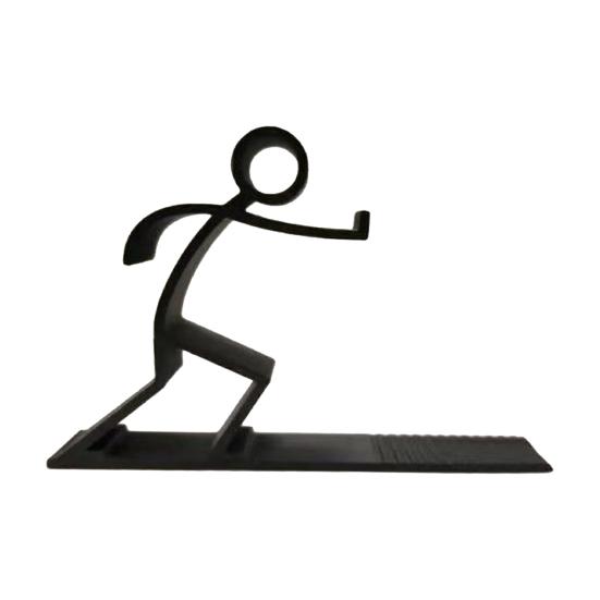3D Printed Figurine Bookends Decorative Bookends for Book Lovers Funny