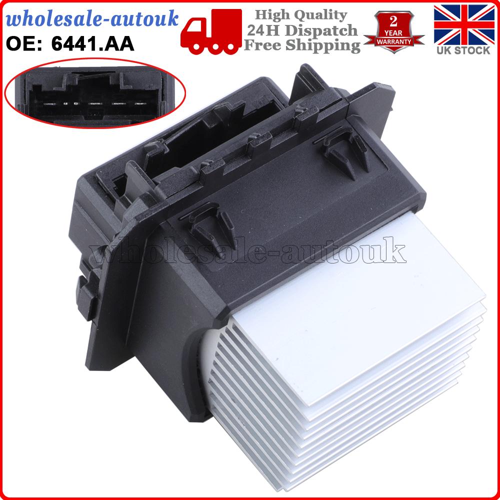 Heater Blower Motor Resistor 6441AF For Citroen C5 Peugeot 108 207 208 308 206SW