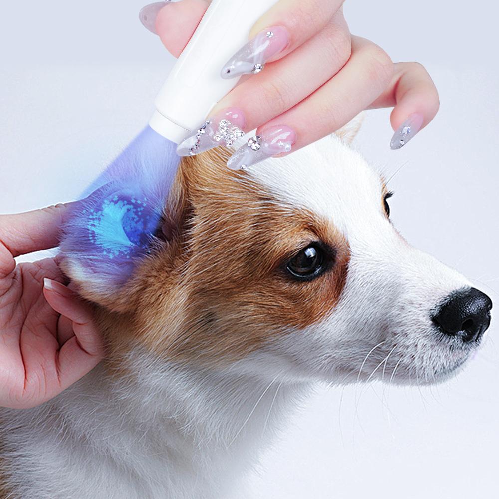 TANK007 UV340 365nm Mini UV Flashlight Pet Urine Stain Detector Ultraviolet Light Money Verification Lamp without Battery
