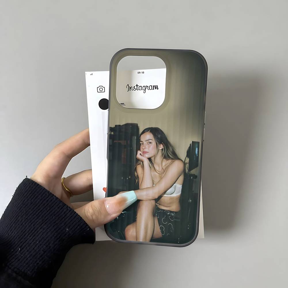 A-Addison Rae Soft Corrugated Transparent Phone Case For IPhone 17 15 16 11 12 13 14 Pro Max Plus Pro