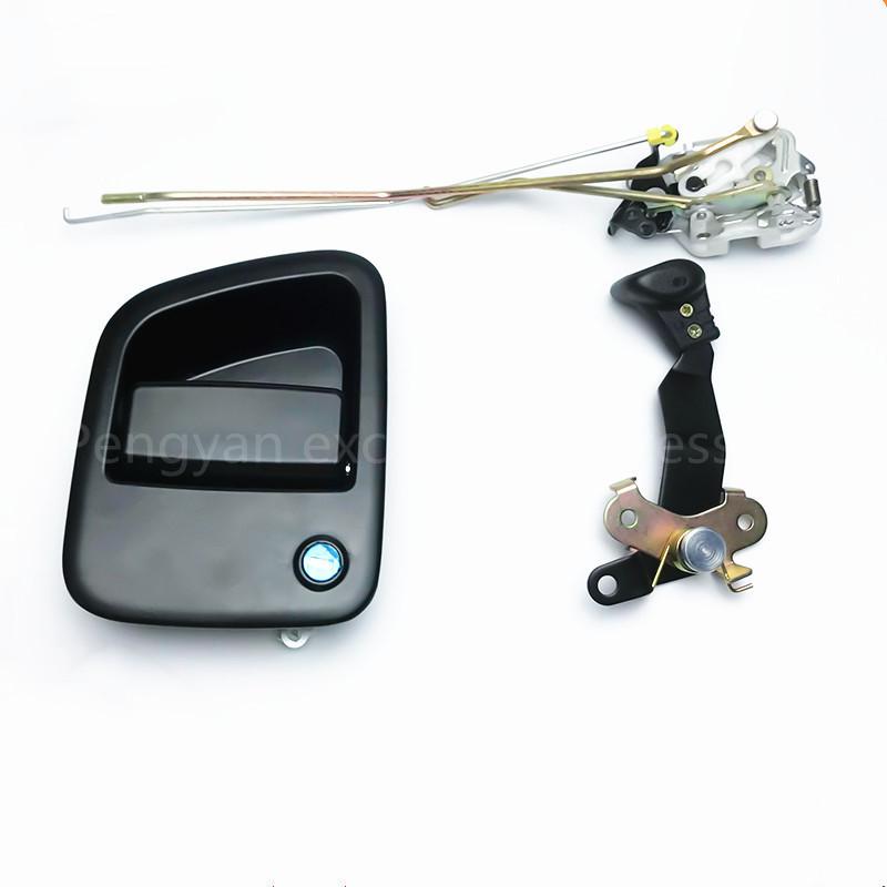 For Sumitomo Case CX200 210 240 350 360A5 Cab Door Lock Lock Block Outer Handle Inner Handle Excavator Parts