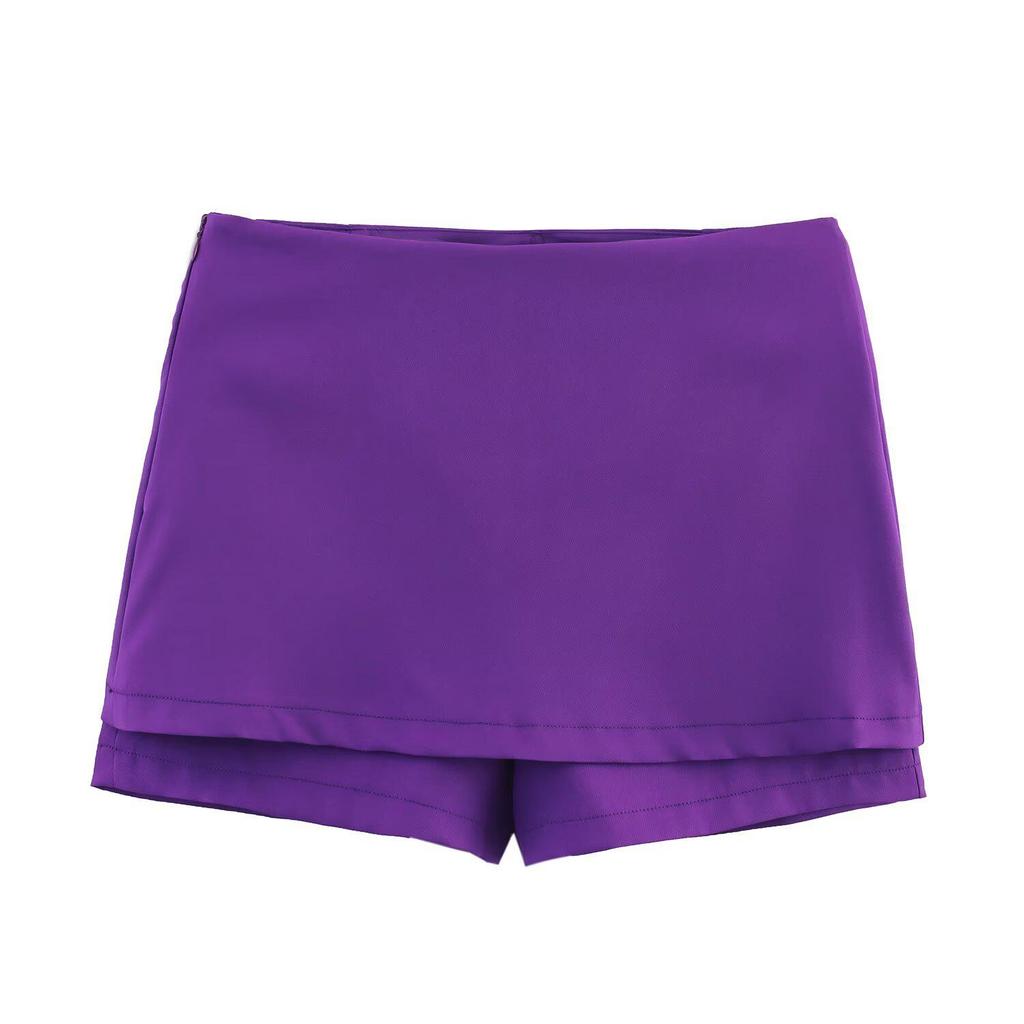 2025 Spring Women's European and American Halter Neck Shirt Dress Pants