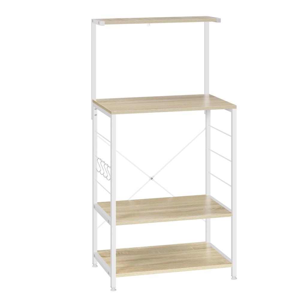 Practical Bookshelf, Microwave Stand, Storage Organizer, Flower Stand