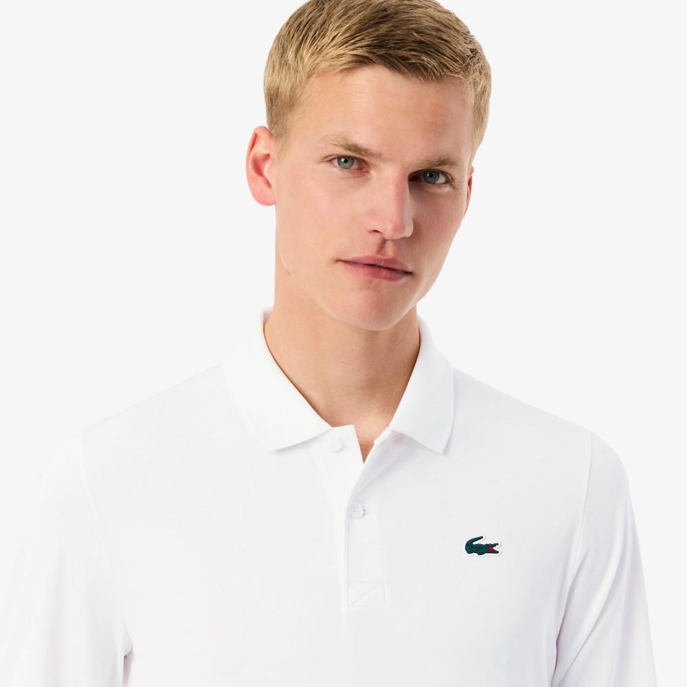 Lacoste Men's Golf Performance Long Sleeve Polo Shirt DH2615-55N800