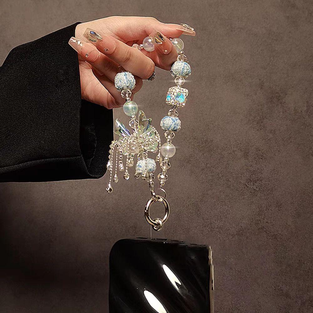 Anti-lost Mobile Phone Lanyard Tassel Girls Phone Pendant  Female Lady Girl