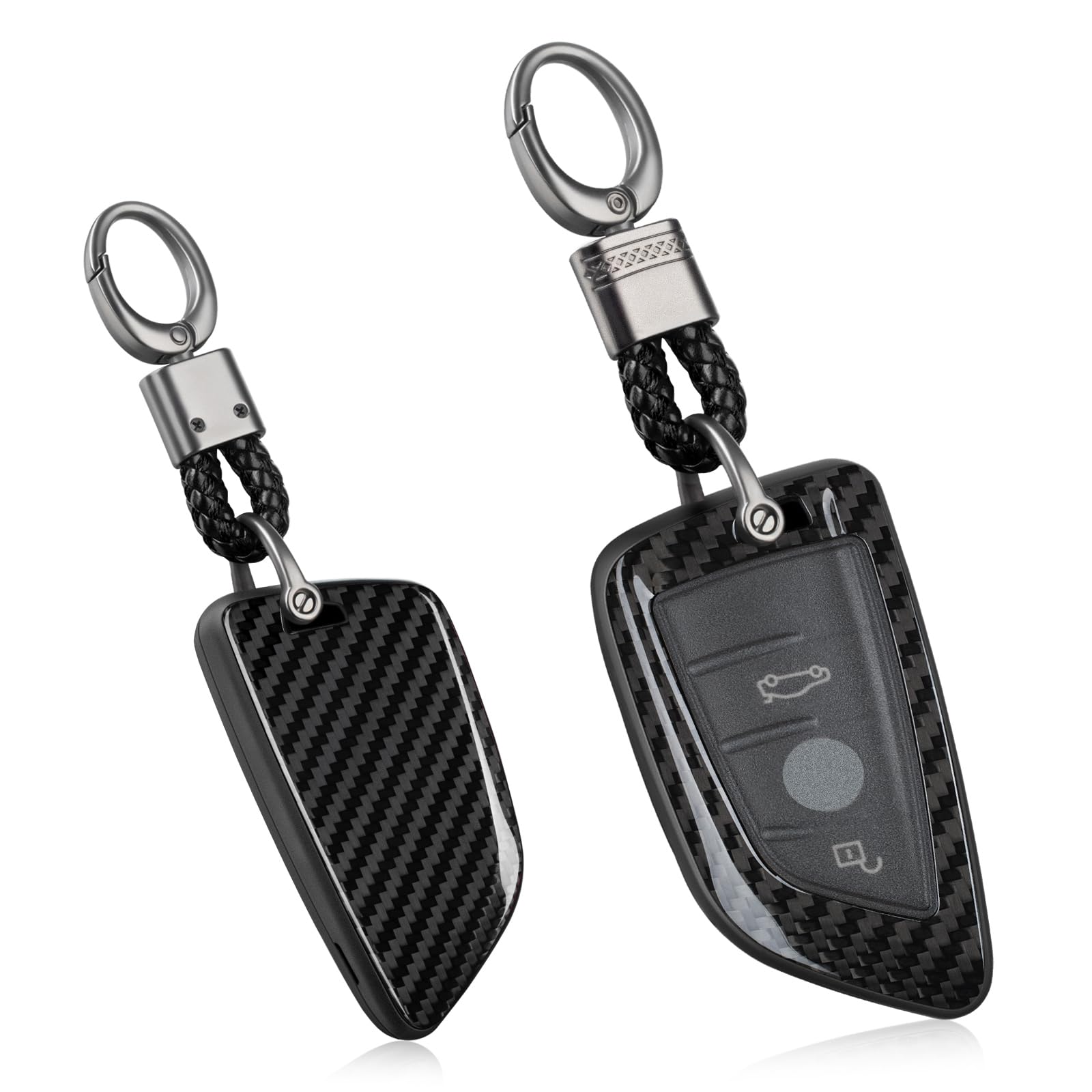 Suitable for BMW Key Case Keychain 2 3 4 5 чёрный