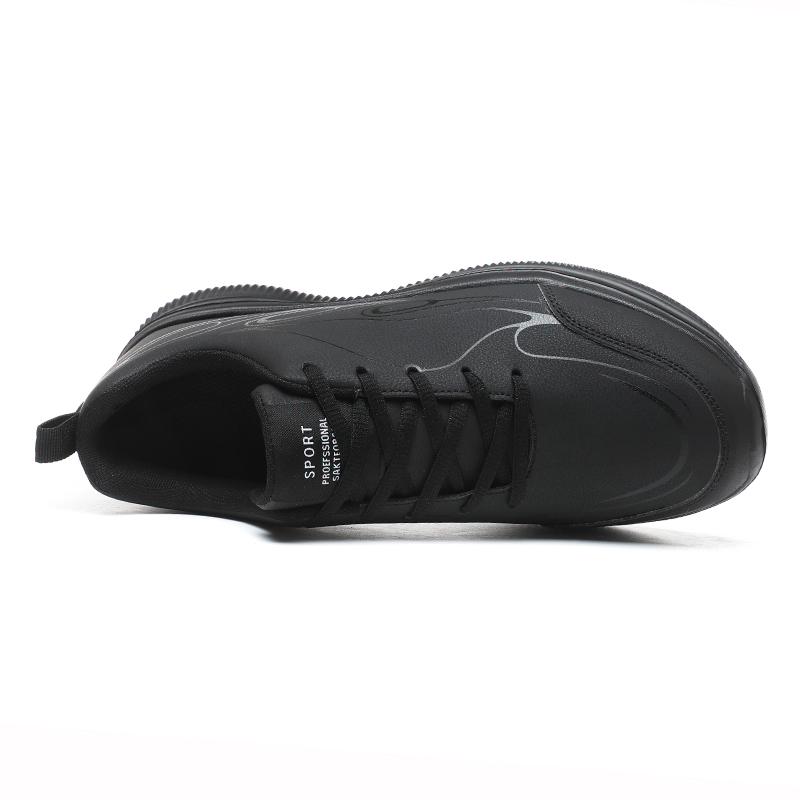 Waterproof Men Sneakers Plus Men's Sports Shoes Simple Lace Up Casual Shoes For All Seasons Light and Comfortable