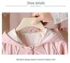 Newborn Baby Girl Sweet Hooded Romper Windbreaker - Spring/Autumn Outerwear
