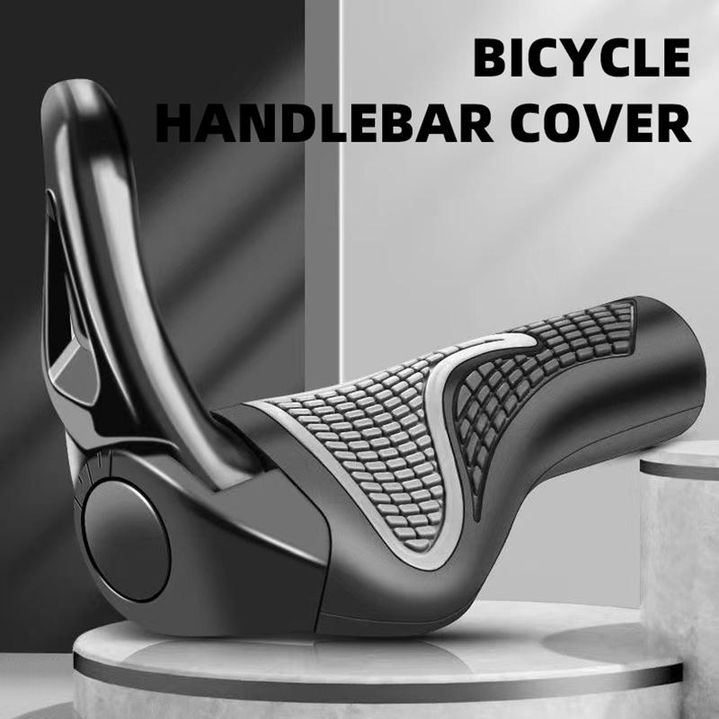 

Bicycle Handle Cover Mountain Bike Handle Rubber Handle Cover Comfortable Bicycle Gear Accessories чорний