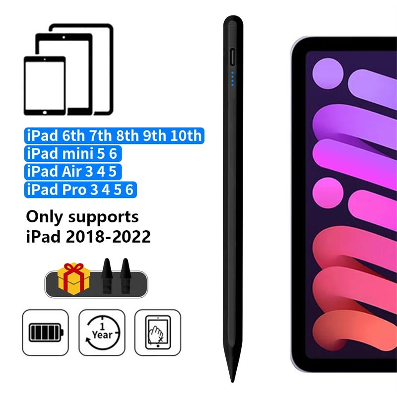 For Apple Pencil 2 1 Palm Rejection Power Display iPad Accessories iPad Pro 11 12.9 Air Mini Tablet Stylus Pen