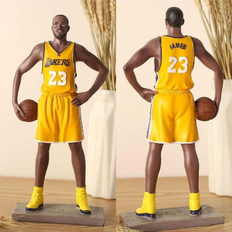 Basketball Star Lebron James Curry Harden Irving Figurine Resin Collectible Model