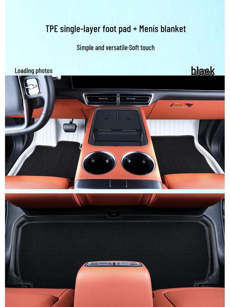 Custom Fit TPE Foot Pads for 25 Car Models, Original Car Color, Double Layer, Full Coverage