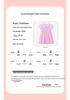 Little Maven Kids' Summer Knit Dress - Euro-American Style Short Sleeve Lapel