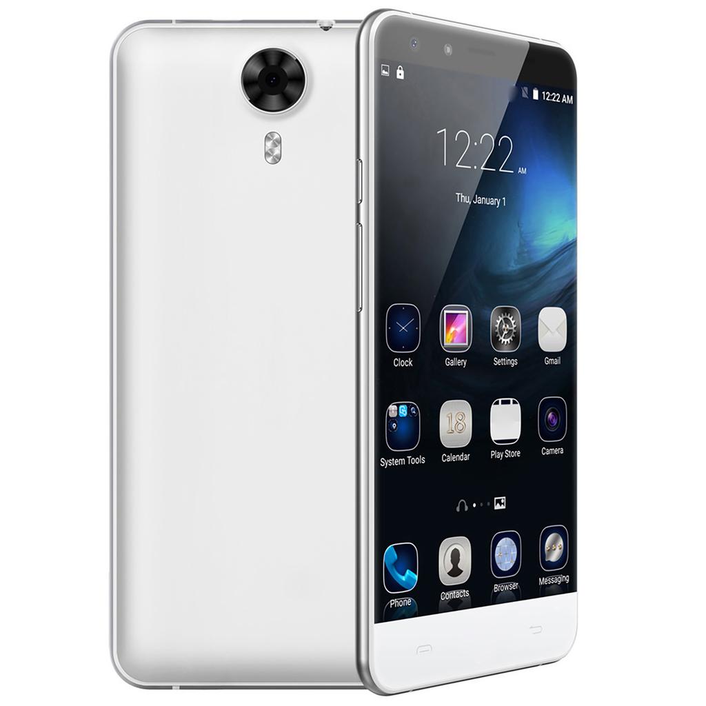 Smartphone 4G FDD LTE 3G WCDMA Octa Core MTK6753 64 bits Pantalla IPS de 5.5 3GB RAM 16GB ROM Cámaras Duales Frontales de 5MP 13MP