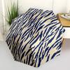 1 PC Automatic Folding Umbrella -Animal Texture patternPattern,Portable & Foldable Design with 8 Ribs,Christmas Birthday Gifts