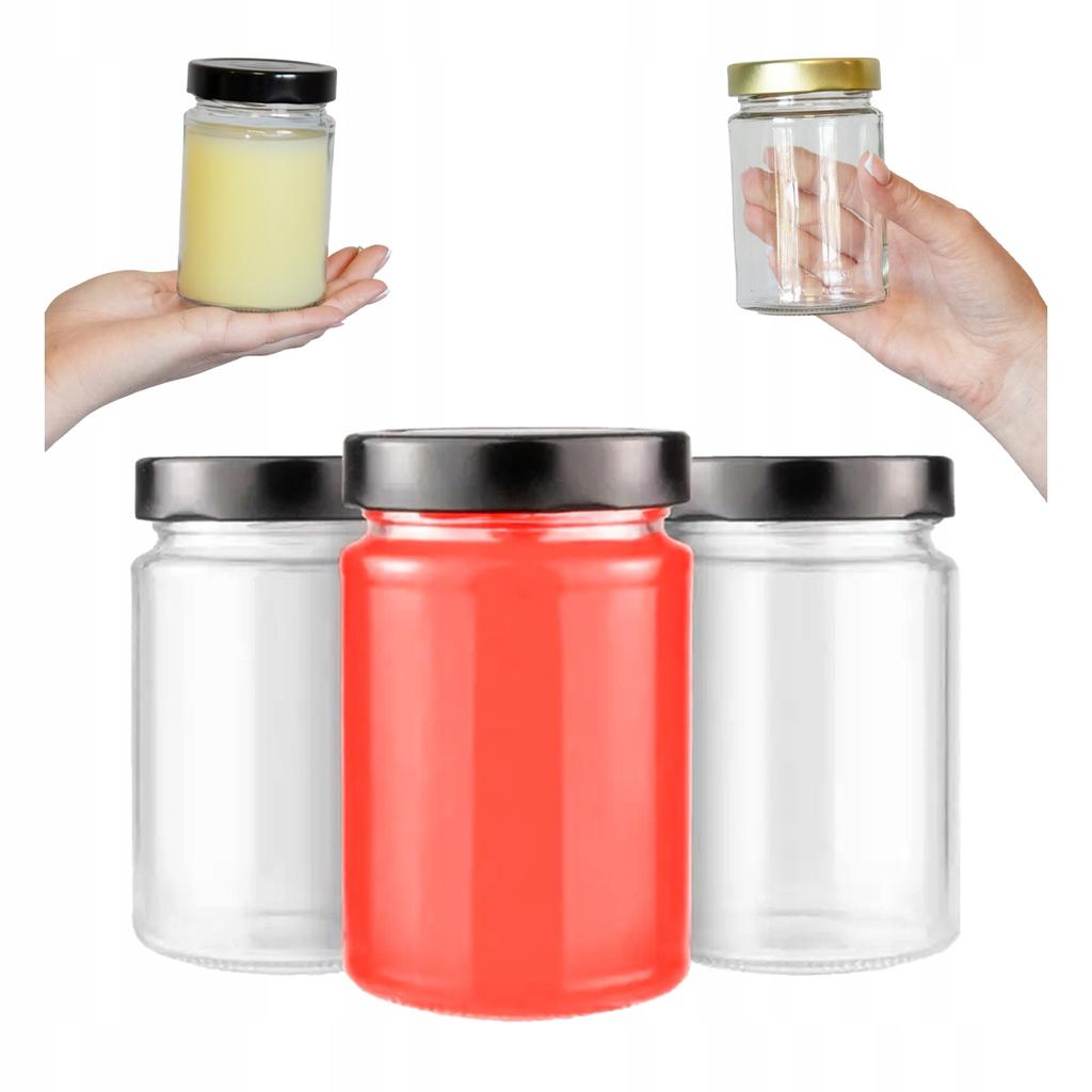 ATENA jar 330ML + HIGH LID FI66 JAM HONEY CANDLES WEDDING