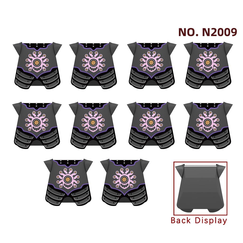 MOC Medieval Knights Armor Vest Shields Building Blocks Lion Soldiers Accessories Bricks Toys Compatible Kids Gift