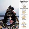 1pc, Disney's Sleeping Beauty Home Decor: Cozy Flannel Blanket Perfect Gift for Bedroom, Living Room, Travel, Camping, Car