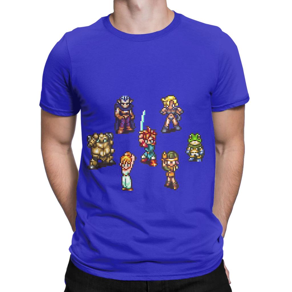 Heroes In Time Chrono Trigger Novelty Graphic 100 Cotton TShirt Chrono Trigger Tees Tops For Unisex