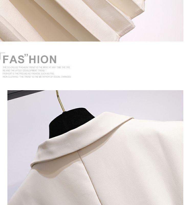 2026 Autumn Women's French Suit Dress: Elegant, Slimming, Long Sleeve Skirt