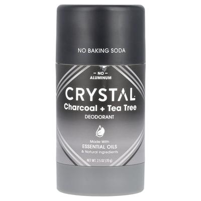 Deodorant, Kohle + Teebaum, 70 g (2,5 Unzen)