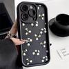 Small fresh flower for iPhone16ProMax mobile phone case 14 Apple 13 matte 12 cute 11 premium sense