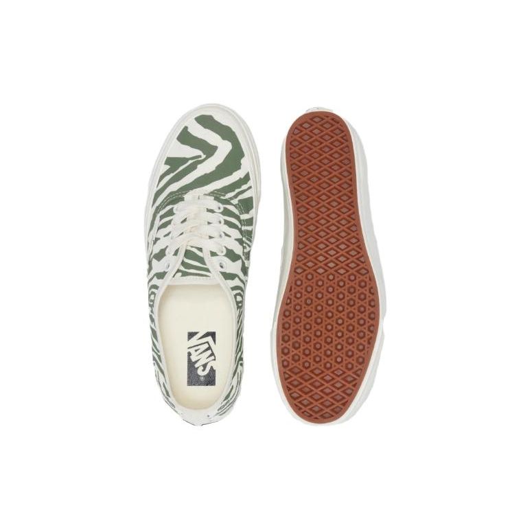 Vans Premium Authentic 44 Unisex Off White Olivine Green VN000CQAZBR