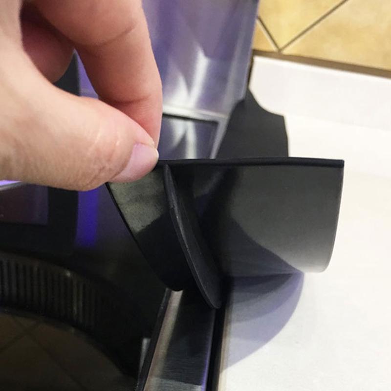 Silicone Kitchen Stove Counter for Gap Cover Long & Wide for Gap Filler Seals Spills Between Stovetops, Heat-Resistant (