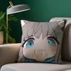 Anime Cute B-Blue Archive Pillow Case Plush Fabric Soft Pillowcase Double Sided Print Sofa Cushion Cover Throw