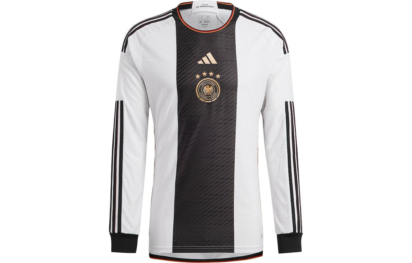 Домашняя футболка Adidas Германия 22 с длинным рукавом HF1473 L
