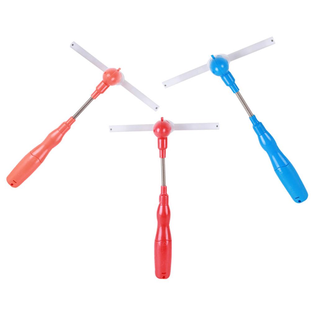 3pcs Colorful Shining Electric Funny Interesting Bar Toy Rotary Toy Plaything for Girl