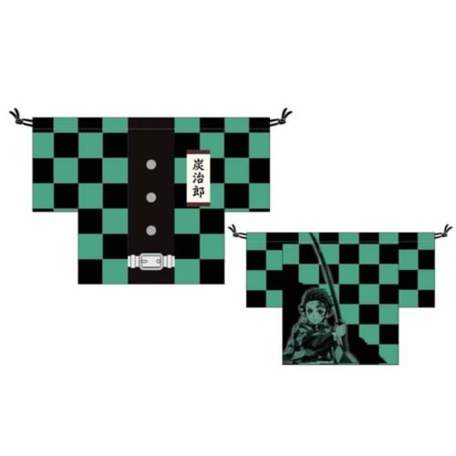 

Убийца демонов компании K: Kimetsu no Yaiba Мешок на шнурке в стиле хаори, Тандзиро Камадо, KY-HK-KT