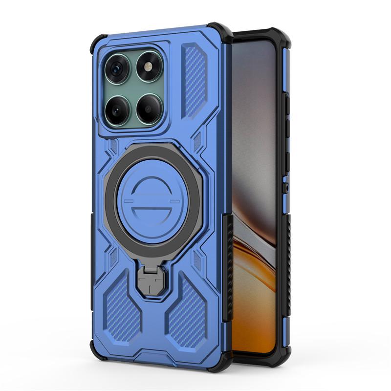 Für Motorola Edge 60 Fusion Hülle Moto Edge 60 Hülle Halter Magnetische Kabellose Lade Schutz Handyhülle Edge 60 Fusion Funda