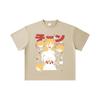 260 GSM Double Yarn 32 Count 100% Cotton Chainsaw Man V48 Power Cake Print Unisex Heavy Cotton T Shirt… More
