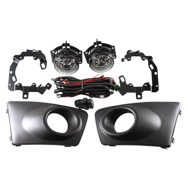 Mitsubishi Triton/L200 (09-13) Комплект передних противотуманных фар и дневных ходовых огней