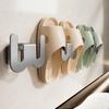 Danle 4-Pack Drill-Free Aluminum Bathroom Slipper Hooks