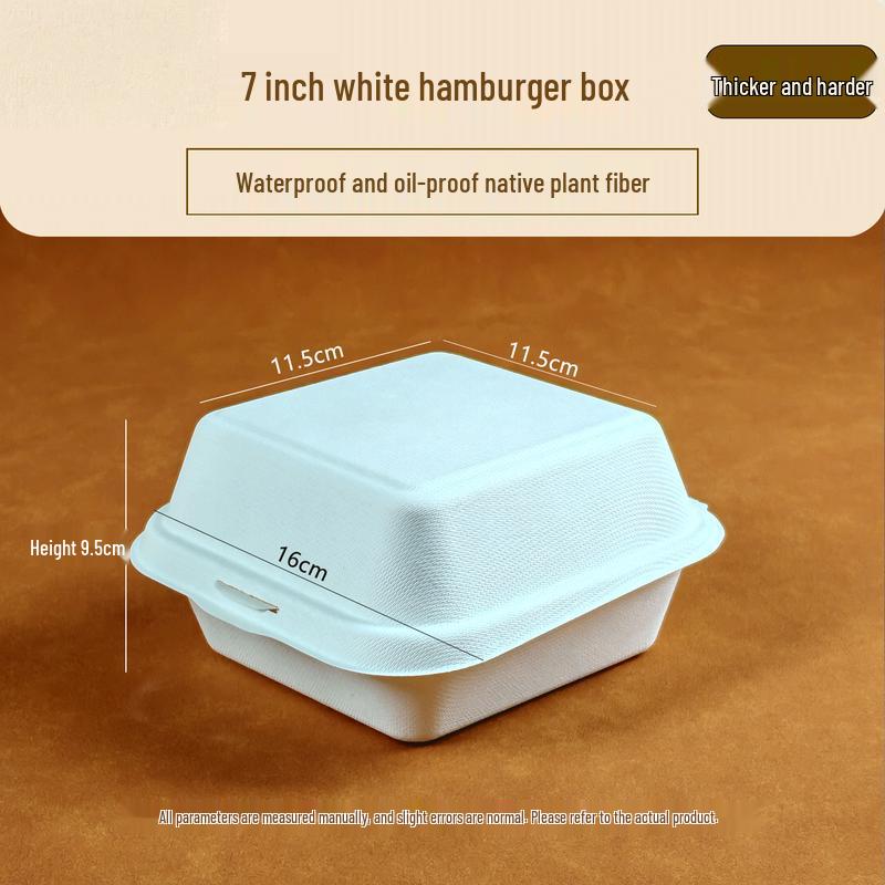 MOLUONA Disposable Wheat Straw Food Containers