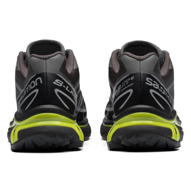 SALOMON XT 6 'Brown Neon Green' Sneakers 416870