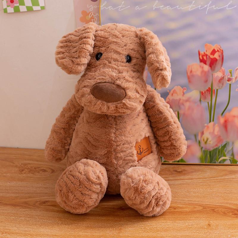 Giocattolo Cane Peluche Con Imbottitura in Cotone PP Per Regalo Bambini E Comfort Durante il Gioco