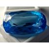 Blue Zircon Natural 105-107 Ct Cushion Cut Fabulous Certified Loose Gemstone