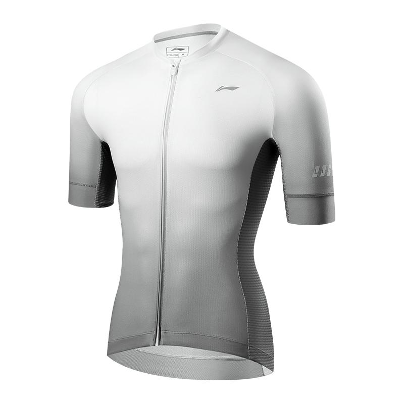 Li Ning Cycling Clothing Men s Gradient White LiNing-LCTY057-4 2XL