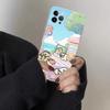 Cartoon Cute Hug Heart Dog Phone Case for iPhone 15 8 7 6 6S Plus X SE 2020 XR XS 14 11 12 13 Mini Pro Max Mobile Case