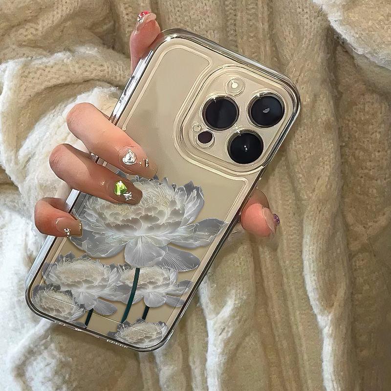 Shamo's Cover Protettiva Trasparente Per IPhone 13 Mini 2021, Antiurto